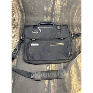 Tumi T-Tech Messenger Bag (56117D) Travel Black w/ Brown Interior